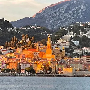 Menton Vue Imprenable Mer Et Jardin Bioves 52M2 Clim Mentone